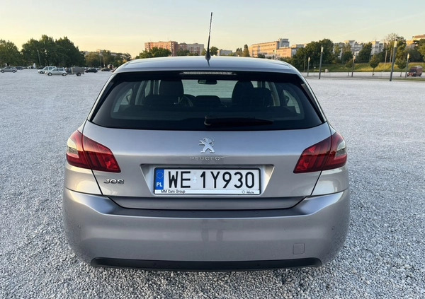 Peugeot 308 cena 51900 przebieg: 64524, rok produkcji 2020 z Warszawa małe 301